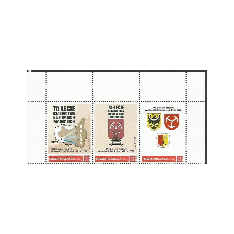 2020 Personalizowany. Brzeg, ziemie odzyskane, kresy wschodnie, mapa. Pasek