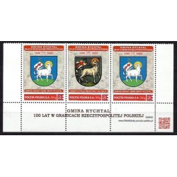 2020 Personalizowany. Rychtal, niepodległość, 100 lat w Polsce, herb, mapa, Namysłów. Pasek