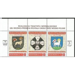 2020 Personalizowany. Rychtal, niepodległość, Traktat Wersalski, wojsko. Pasek