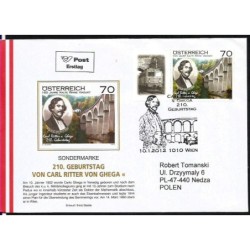 Austria 2012, Kolej, kolejnictwo. FDC