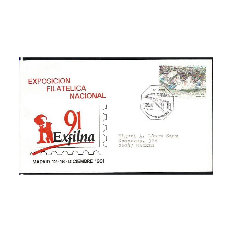 Hiszpania 1991, Kolej, kolejnictwo. Madryt