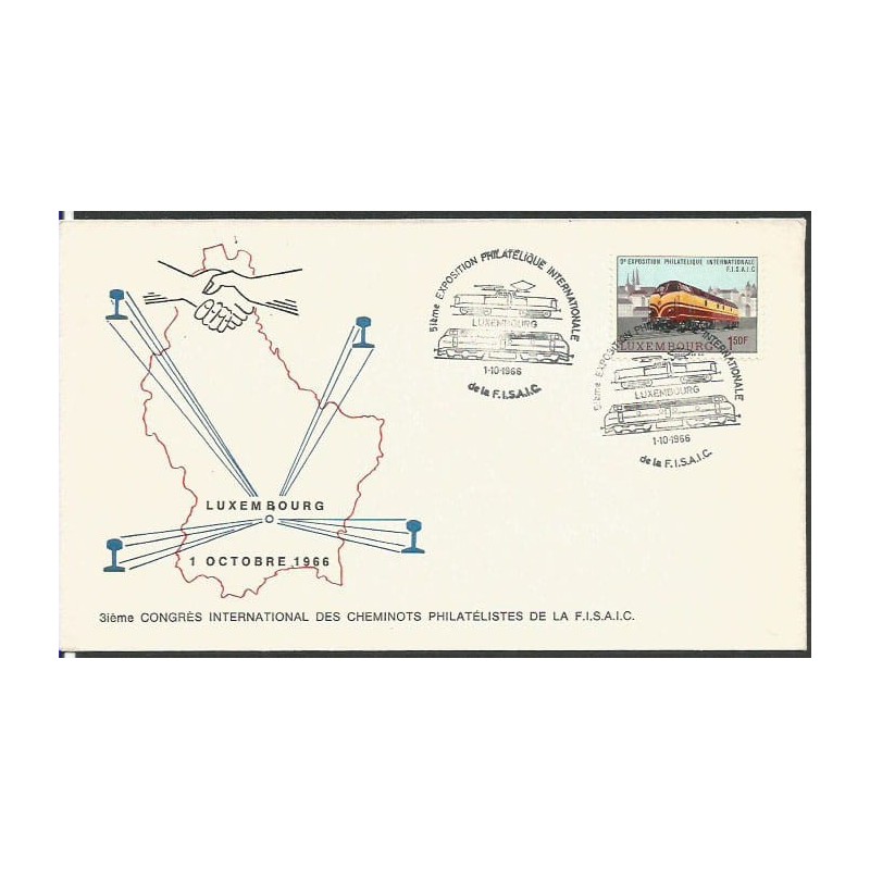 Luksemburg 1966, Kolej, kolejnictwo. Luksemburg