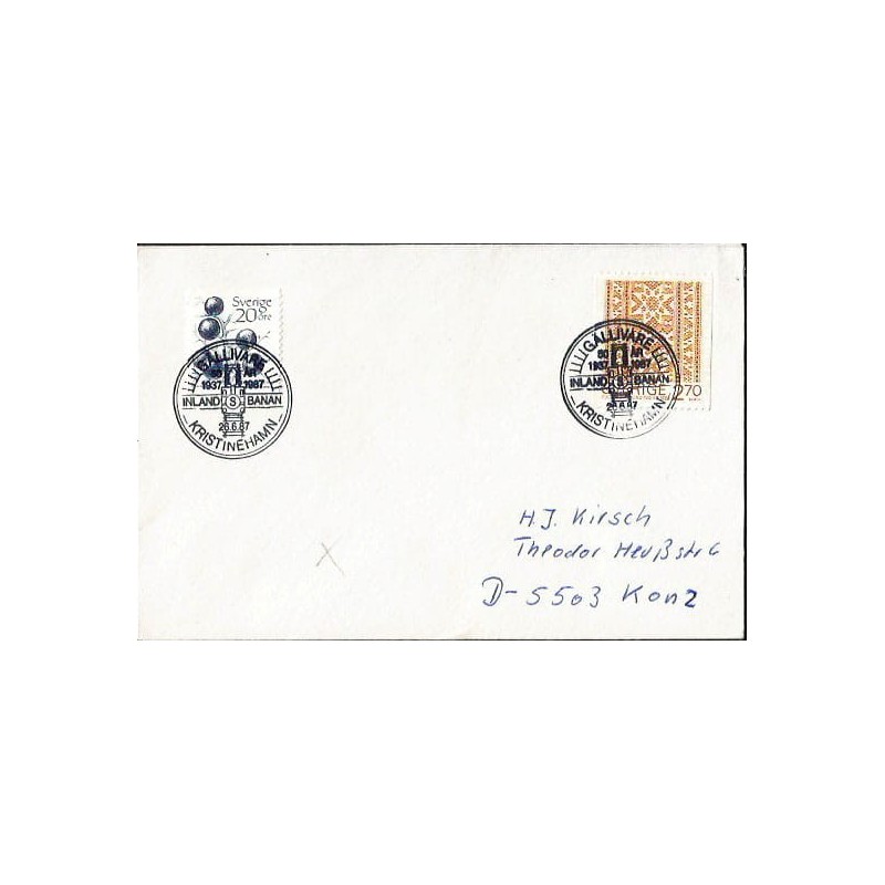 Szwecja 1987, Kolej, kolejnictwo. Gallivare