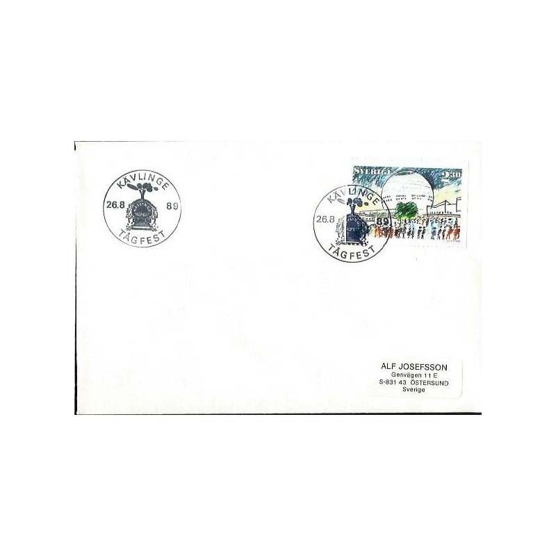 Szwecja 1989, Kolej, kolejnictwo. Kavlinge