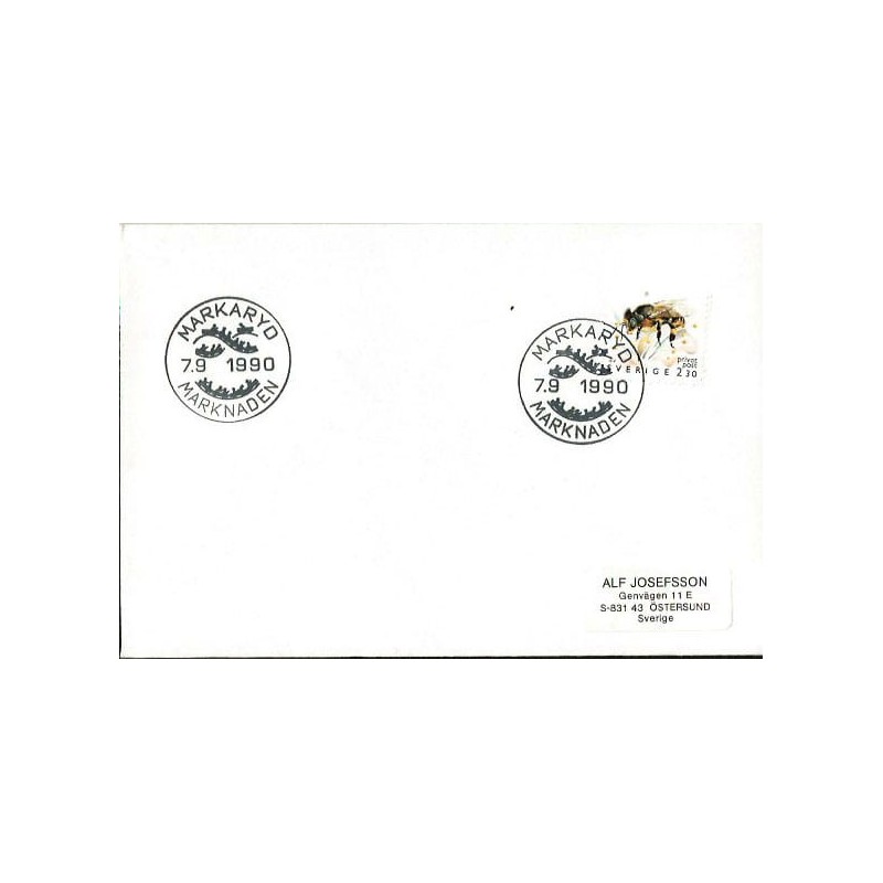 Szwecja 1990, Kolej, kolejnictwo, kolejka. Markaryd