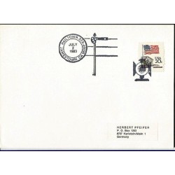 USA 1983, Kolej, kolejnictwo. Jamestown