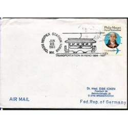 USA 1983, Kolej, kolejnictwo. Reno