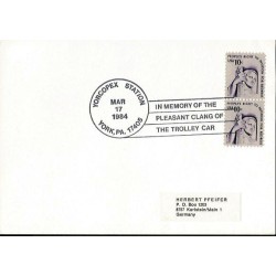 USA 1984, Kolej, kolejnictwo, tramwaj. York