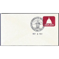 USA 1984, Kolej, kolejnictwo. Magdalena