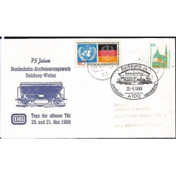 Niemcy 1989, Kolej, kolejnictwo. Duisburg