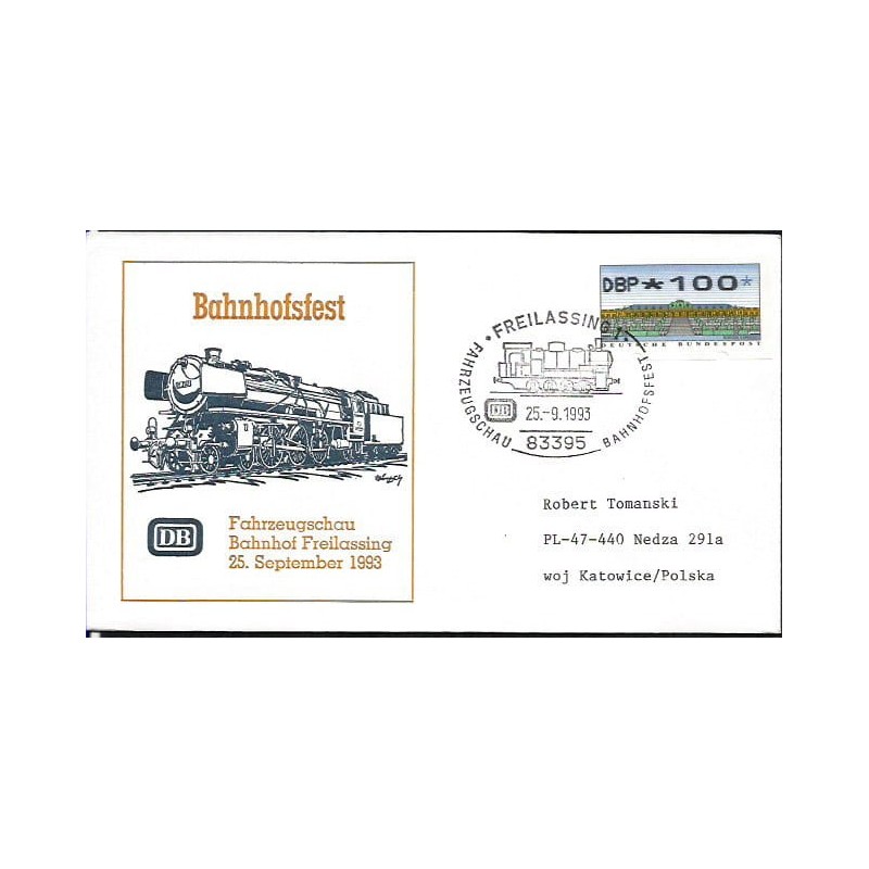 Niemcy 1993, Kolej, kolejnictwo. Freilassing