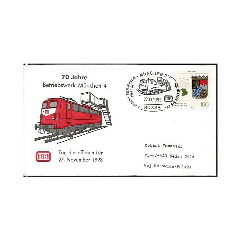 Niemcy 1993, Kolej, kolejnictwo. Monachium