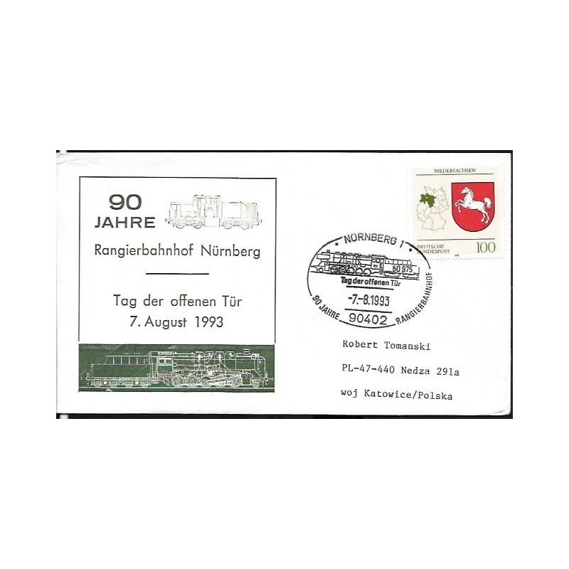 Niemcy 1993, Kolej, kolejnictwo. Norymberga