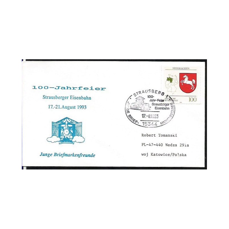 Niemcy 1993, Kolej, kolejnictwo. Strausberg