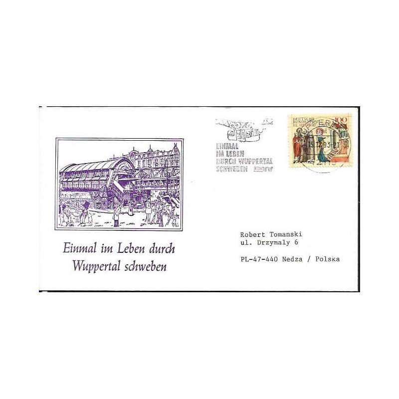 Niemcy 1993, Kolej, kolejnictwo. Wuppertal