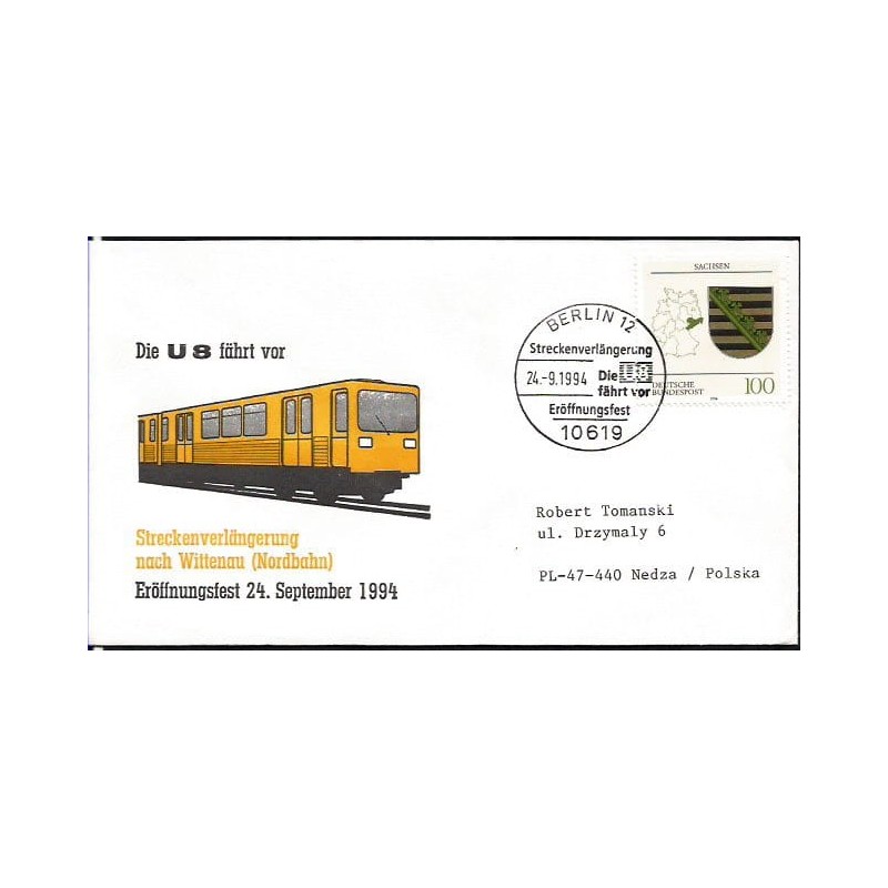 Niemcy 1994, Kolej, kolejnictwo. Berlin