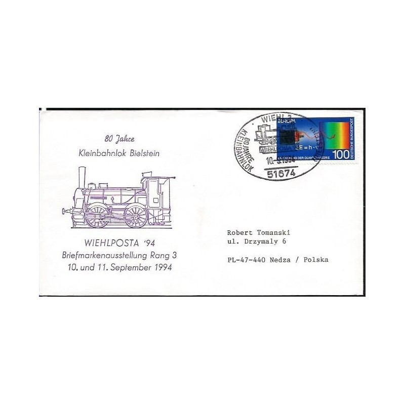 Niemcy 1994, Kolej, kolejnictwo. Wiehl