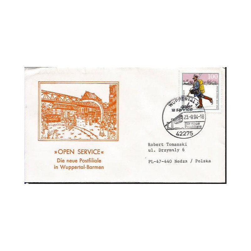 Niemcy 1994, Kolej, kolejnictwo. Wuppertal