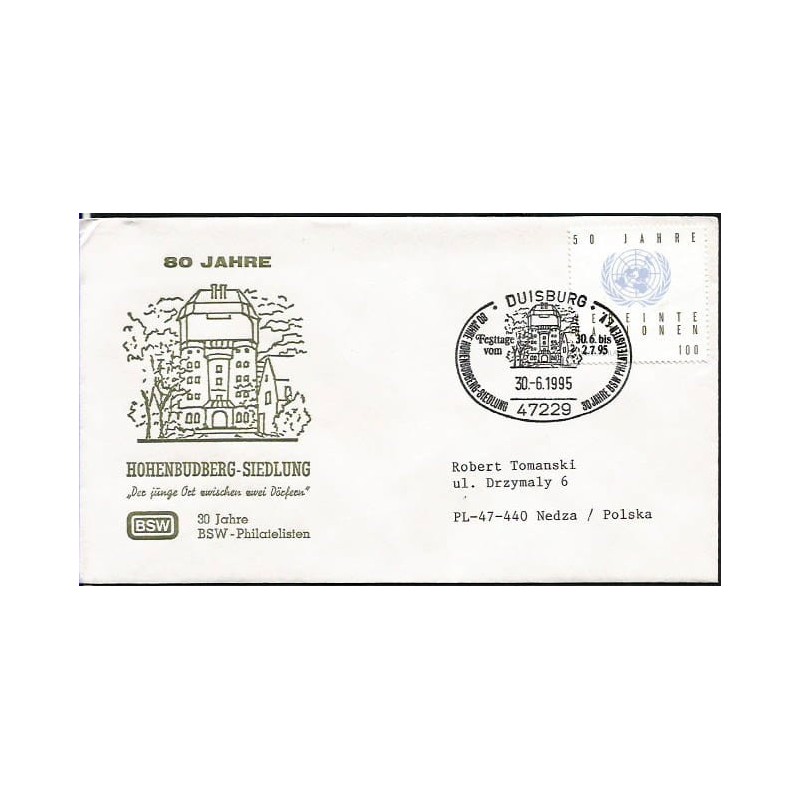 Niemcy 1995, Kolej, kolejnictwo, 30 lat klubu kolejowego. Duisburg