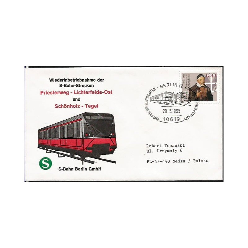 Niemcy 1995, Kolej, kolejnictwo. Berlin