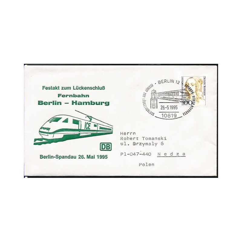 Niemcy 1995, Kolej, kolejnictwo. Berlin