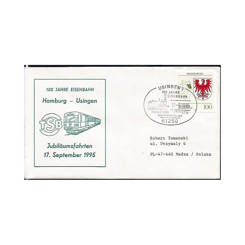 Niemcy 1995, Kolej, kolejnictwo. Usingen