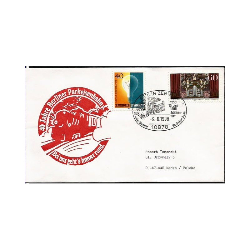 Niemcy 1996, Kolej, kolejnictwo. Berlin