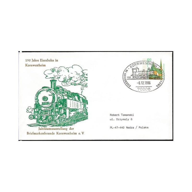 Niemcy 1996, Kolej, kolejnictwo. Kornwstheim