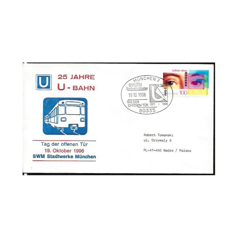 Niemcy 1996, Kolej, kolejnictwo. Monachium