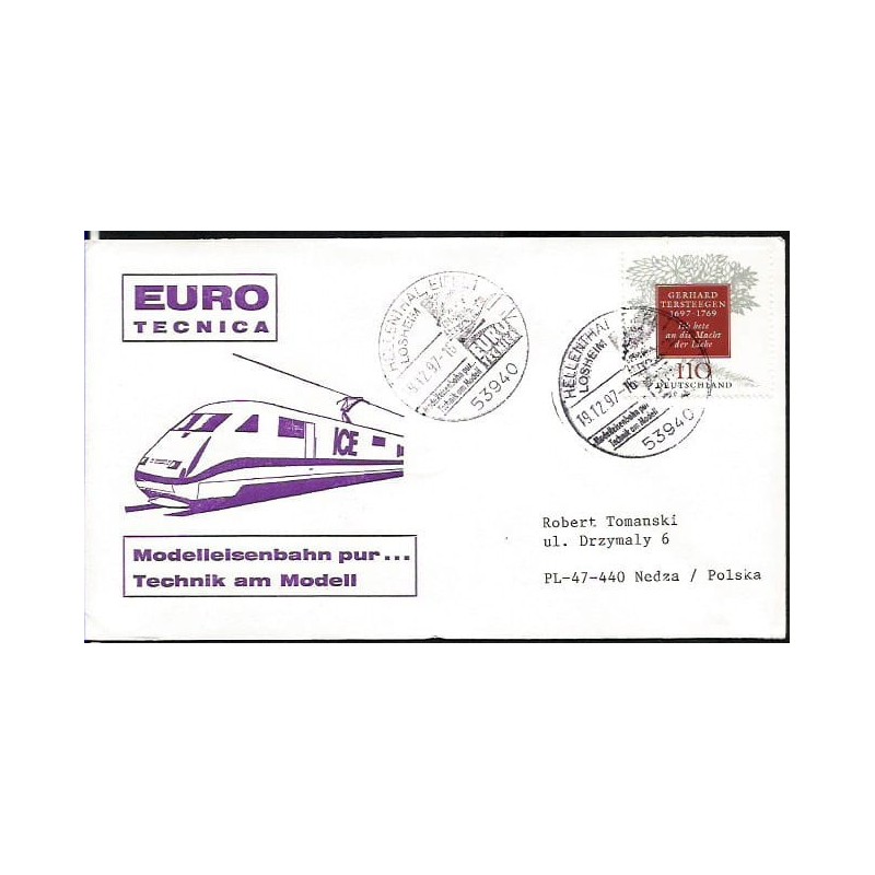 Niemcy 1997, Kolej, kolejnictwo, modelarstwo. Hellenthal