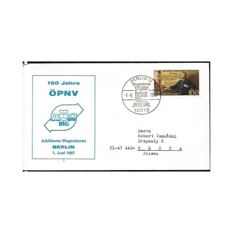 Niemcy 1997, Kolej, kolejnictwo. Berlin