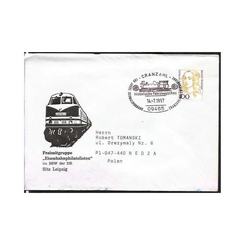 Niemcy 1997, Kolej, kolejnictwo. Cranzlahl