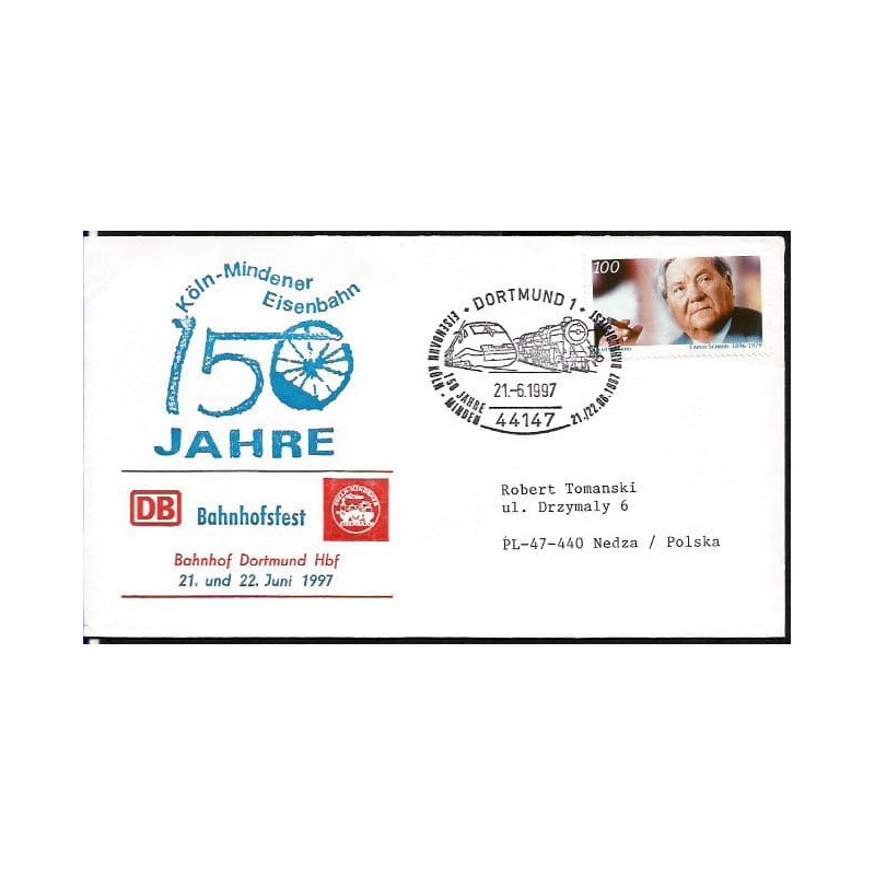 Niemcy 1997, Kolej, kolejnictwo. Dortmund