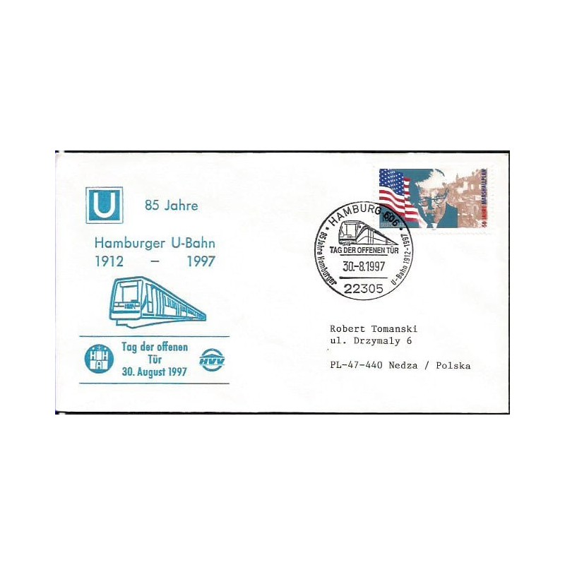 Niemcy 1997, Kolej, kolejnictwo. Hamburg