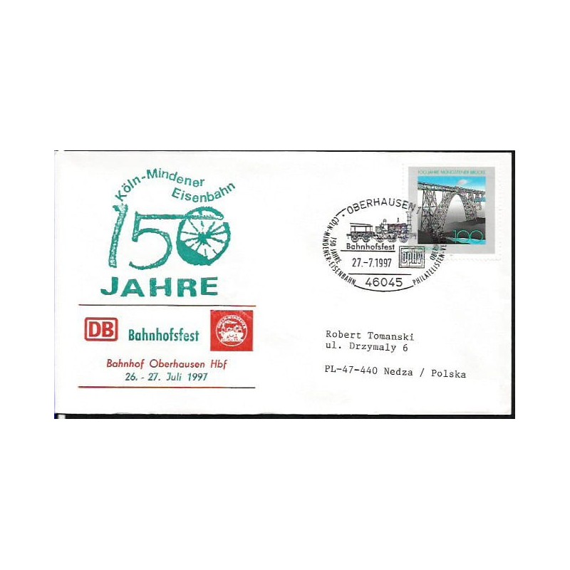 Niemcy 1997, Kolej, kolejnictwo. Oberhausen