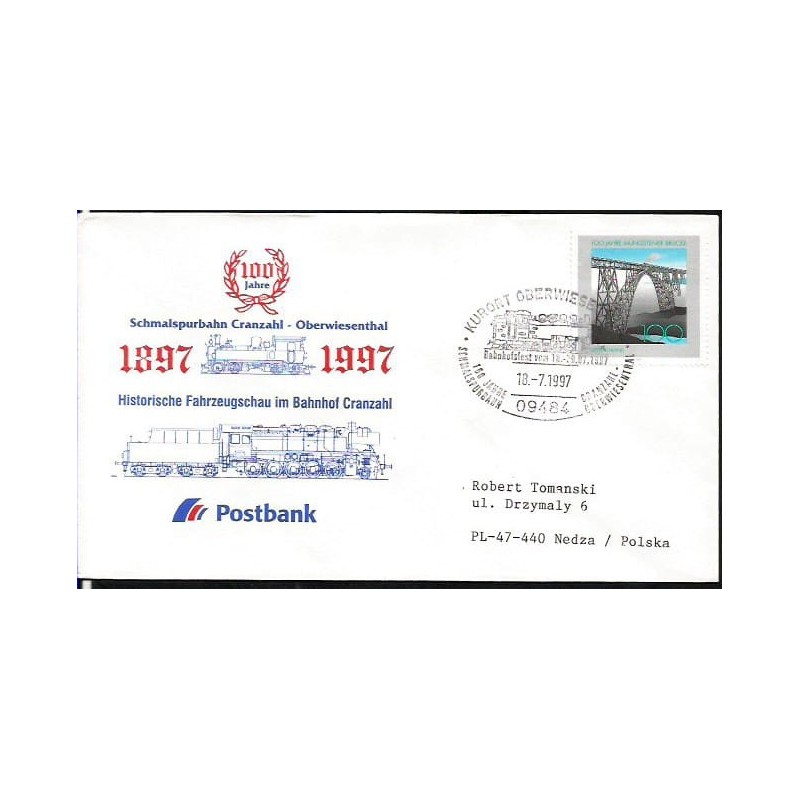 Niemcy 1997, Kolej, kolejnictwo. Oberwiesenthal