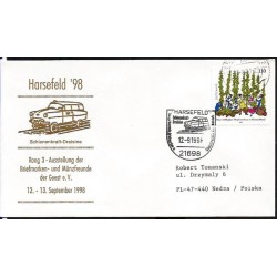 Niemcy 1998, Kolej, kolejnictwo, drezyna. Harsefeld