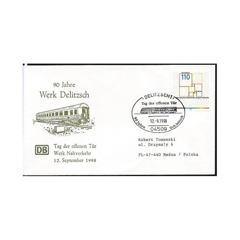 Niemcy 1998, Kolej, kolejnictwo. Delitzsch