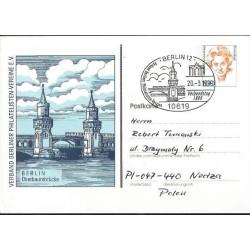 Niemcy 1999, Kolej, kolejnictwo, most. Berlin