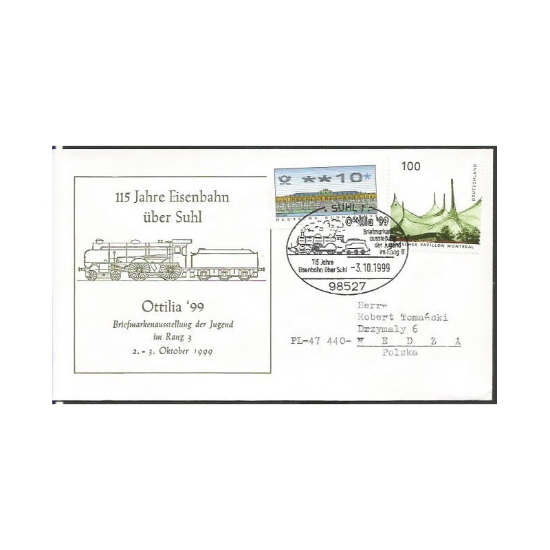 Niemcy 1999, Kolej, kolejnictwo. Suhl