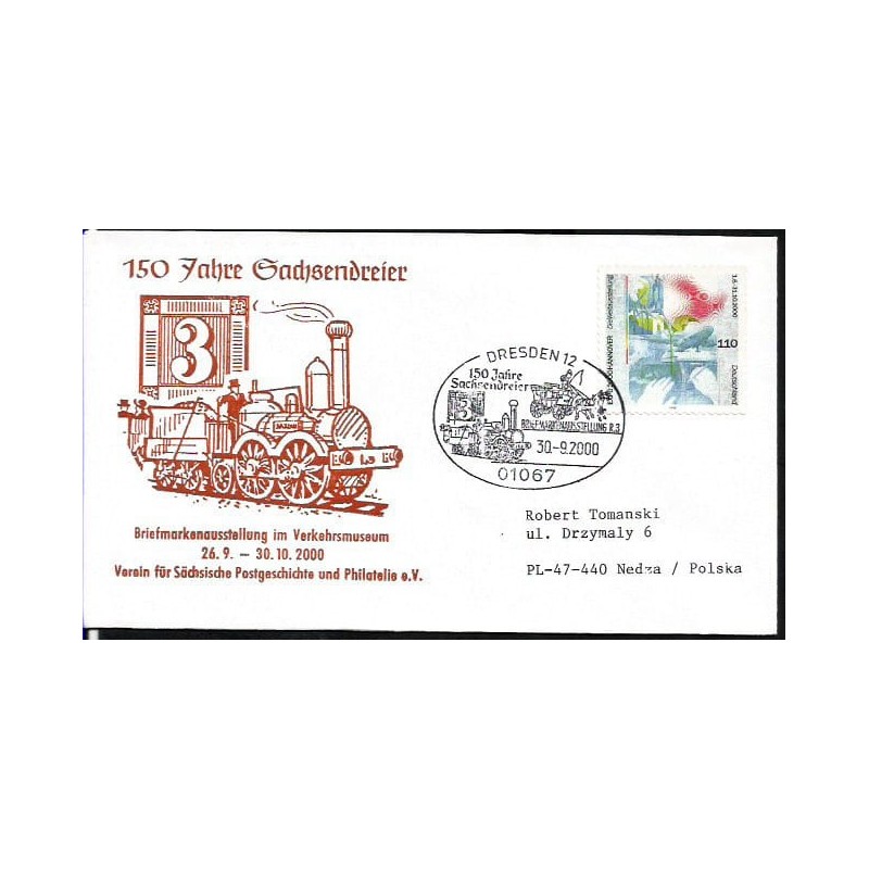 Niemcy 2000, Kolej, kolejnictwo. Drezno