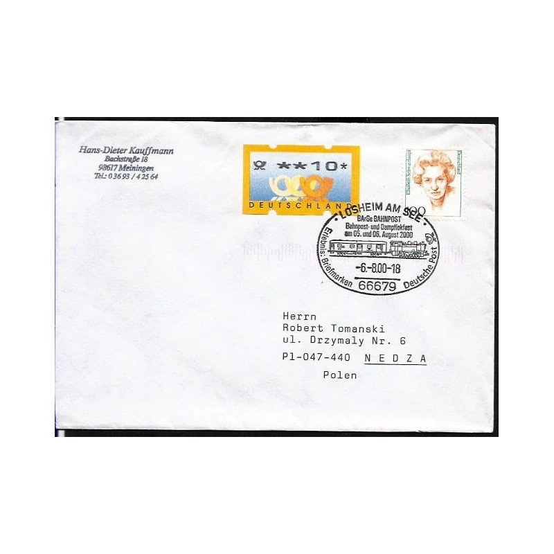 Niemcy 2000, Kolej, kolejnictwo. Losheim