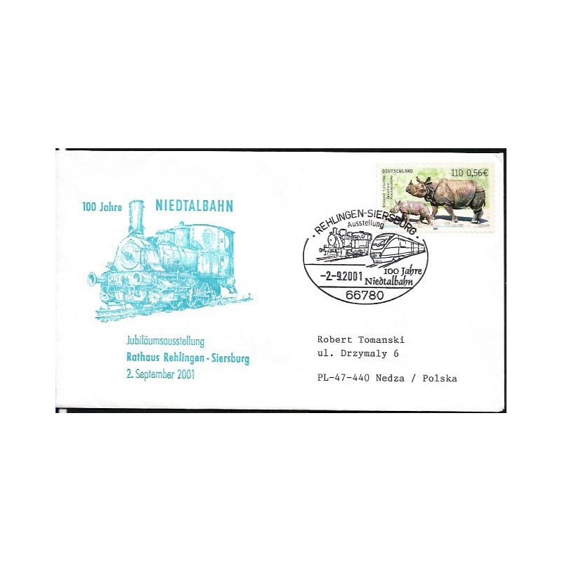 Niemcy 2001, Kolej, kolejnictwo. Rehlingen