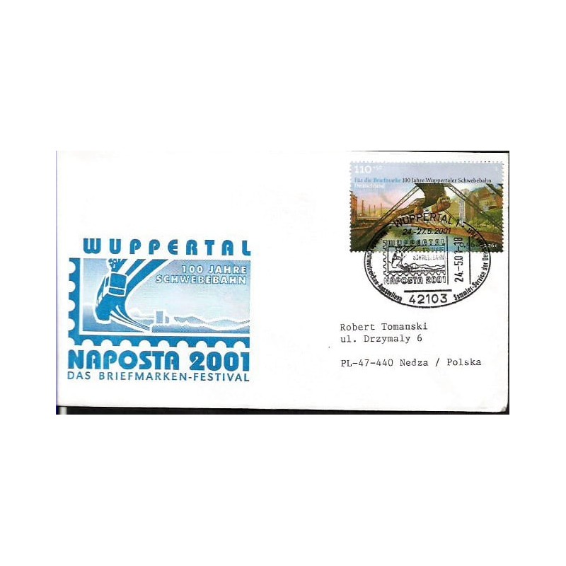 Niemcy 2001, Kolej, kolejnictwo. Wuppertal