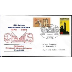 Niemcy 2002, Kolej, kolejnictwo, S-Bahn. Monachium