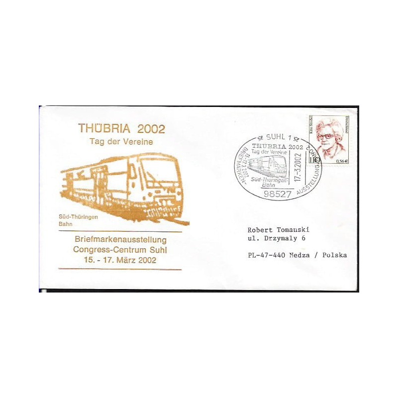 Niemcy 2002, Kolej, kolejnictwo. Suhl