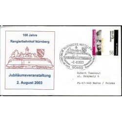 Niemcy 2003, Kolej, kolejnictwo, dworzec. Norymberga