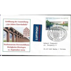 Niemcy 2003, Kolej, kolejnictwo, most, wiadukt. Beitigheim-Bissingen