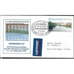 Niemcy 2003, Kolej, kolejnictwo, most, wiadukt. Beitigheim-Bissingen