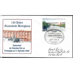 Niemcy 2003, Kolej, kolejnictwo, most, wiadukt. Beitigheim-Bissingen